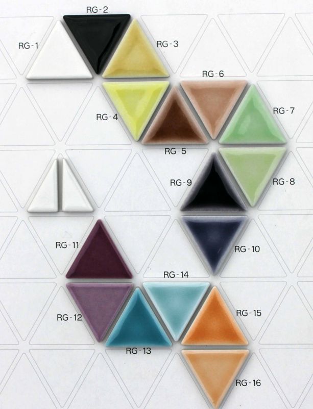 画像2: 正三角モザイクタイル　トライ　RG－１３[201112013]